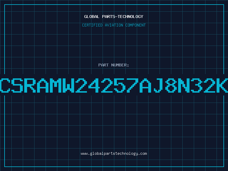 Aviation Part ICSRAMW24257AJ8N32K8