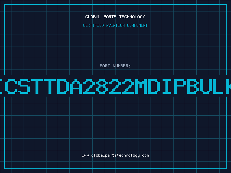 Aviation Part ICSTTDA2822MDIPBULK