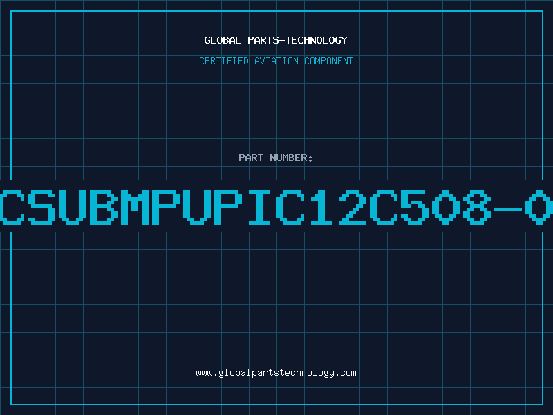 Aviation Part ICSUBMPUPIC12C508-04