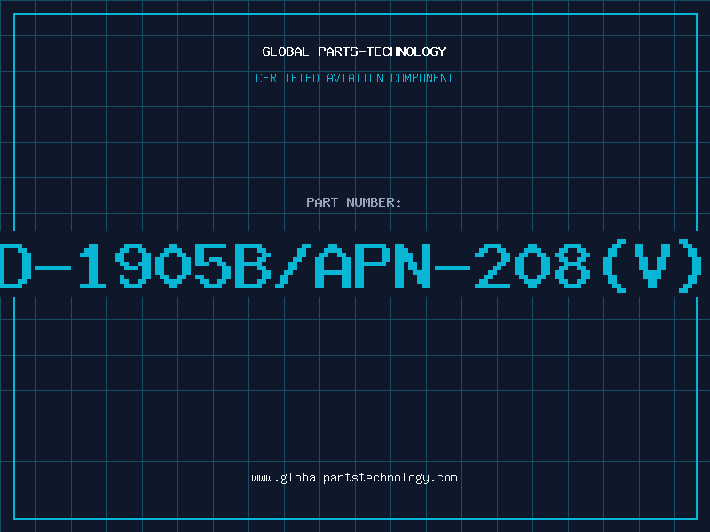Aviation Part ID-1905B/APN-208(V)P