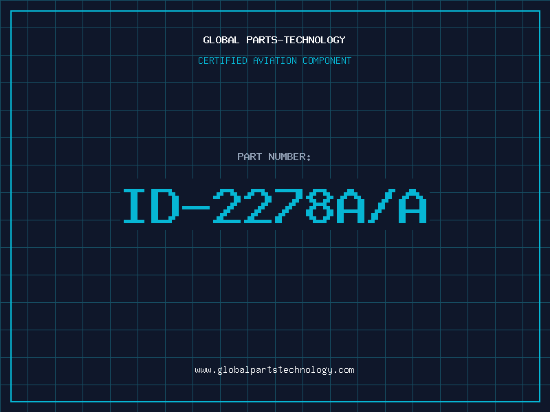 Aviation Part ID-2278A/A
