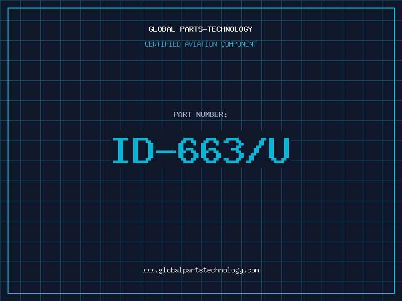 Aviation Part ID-663/U
