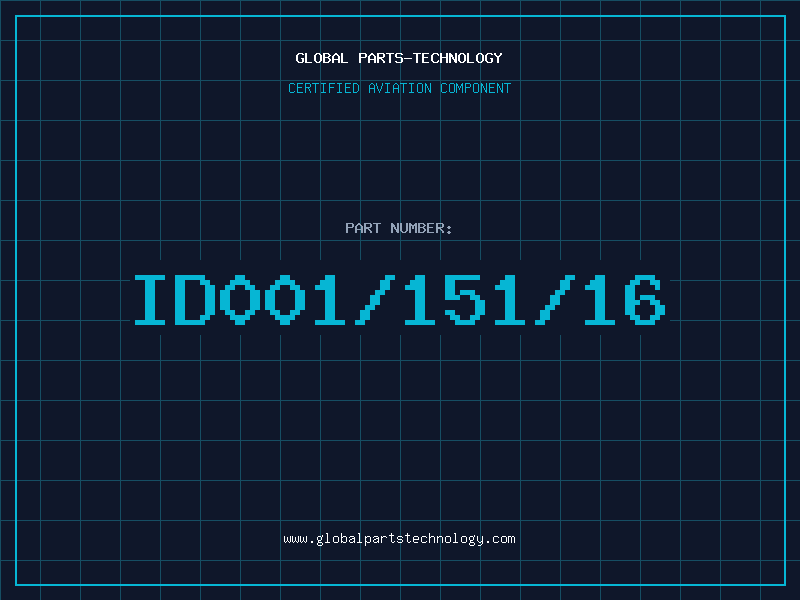 Aviation Part ID001/151/16