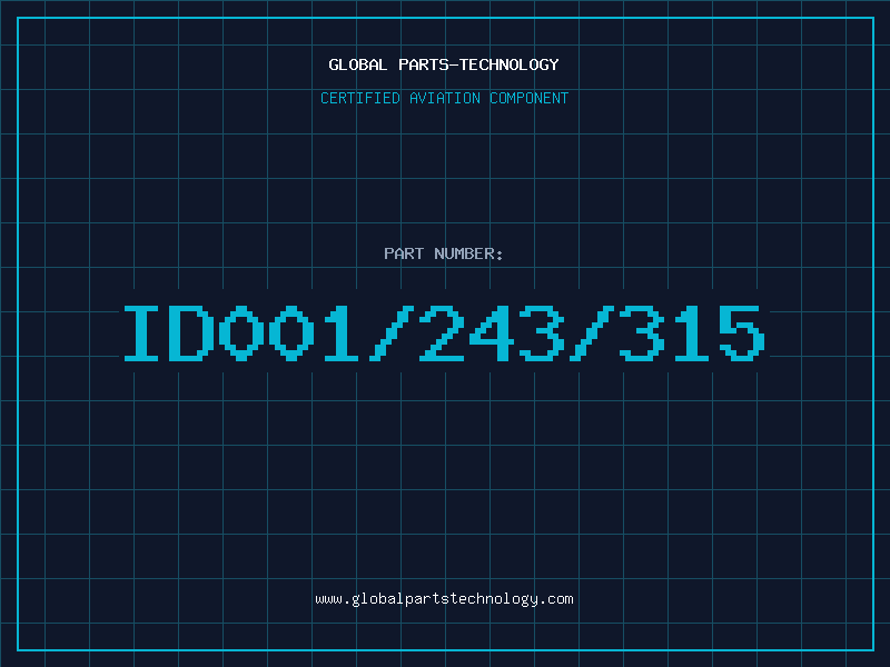Aviation Part ID001/243/315