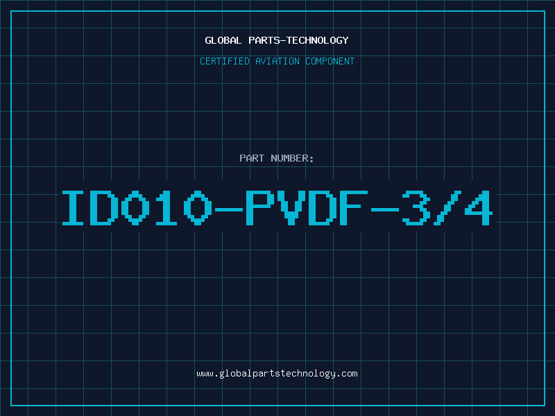 Aviation Part ID010-PVDF-3/4
