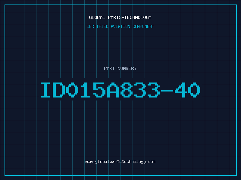 Aviation Part ID015A833-40