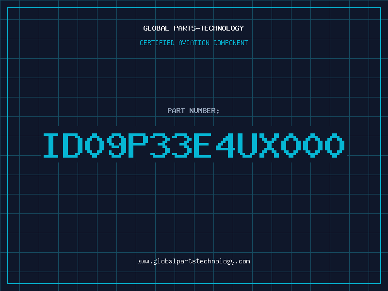 Aviation Part ID09P33E4UX000