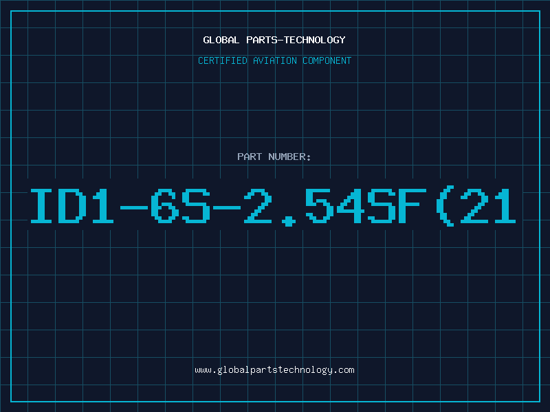 Aviation Part ID1-6S-2.54SF(21