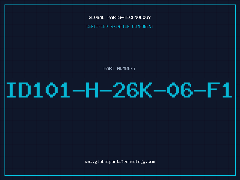 Aviation Part ID101-H-26K-06-F1