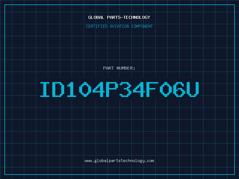Aviation Part ID104P34F06U