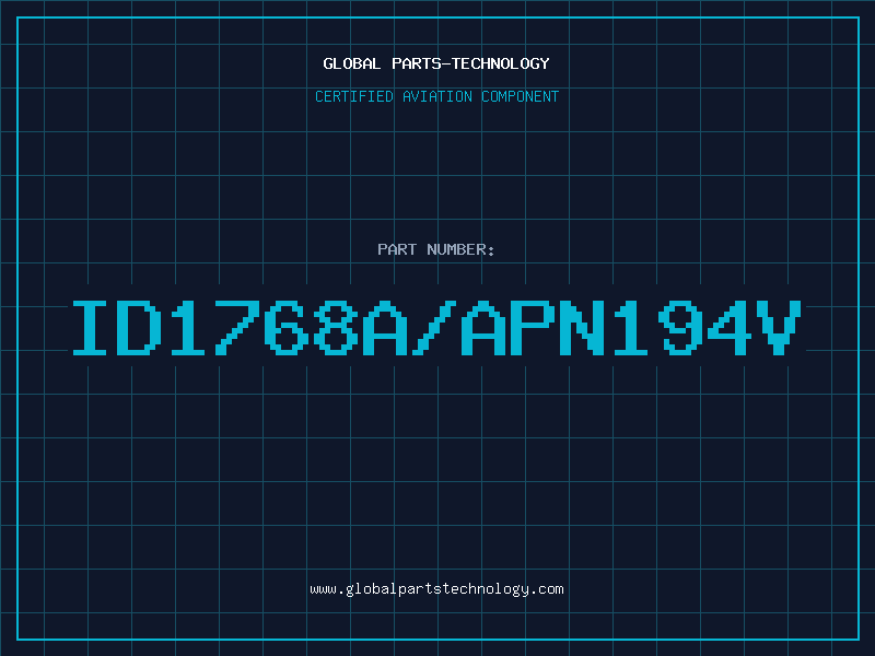 Aviation Part ID1768A/APN194V