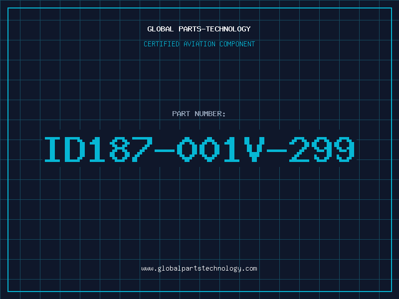 Aviation Part ID187-001V-299