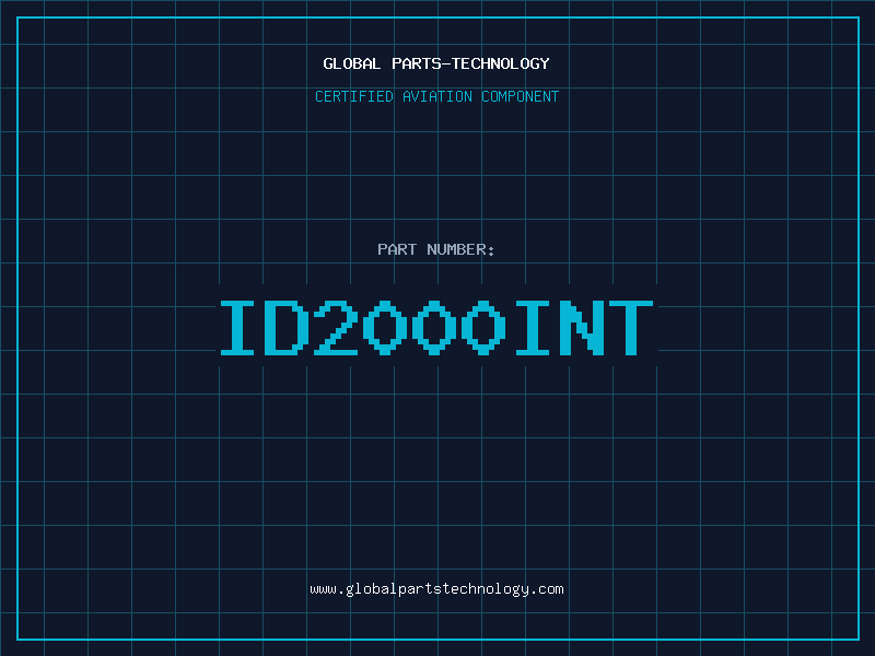 Aviation Part ID2000INT