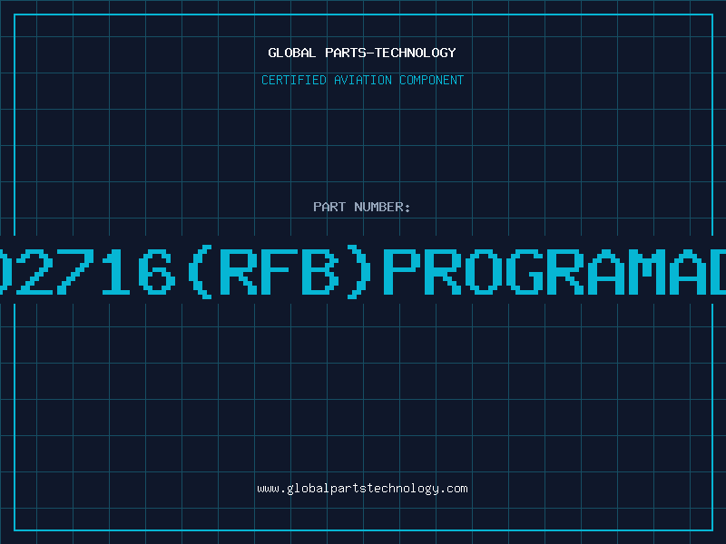 Aviation Part ID2716(RFB)PROGRAMADA