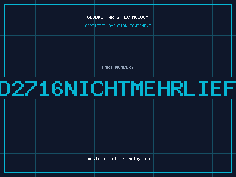 Aviation Part ID2716nichtmehrliefe
