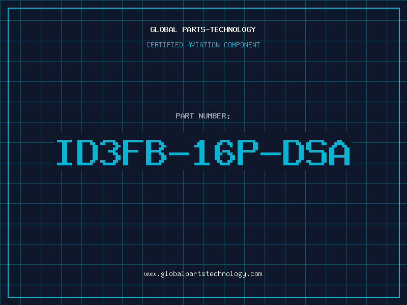 Aviation Part ID3FB-16P-DSA