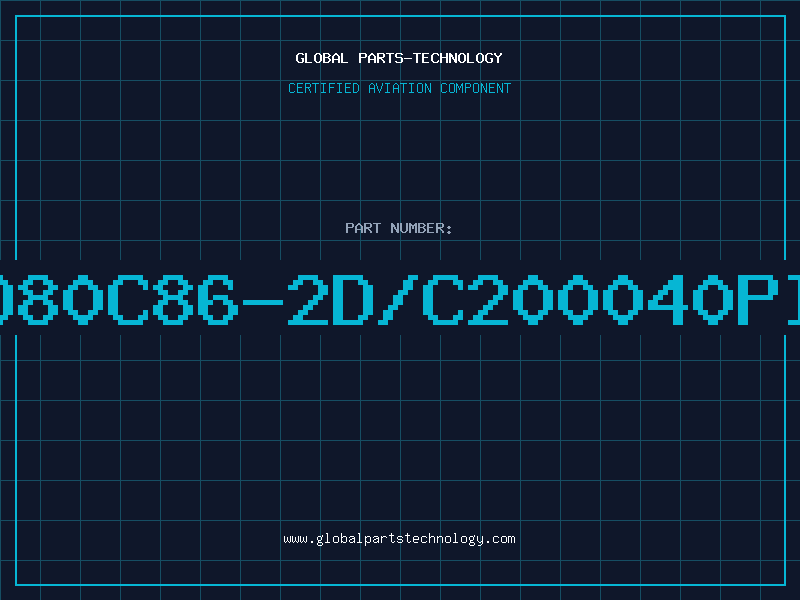 Aviation Part ID80C86-2D/C200040PIN