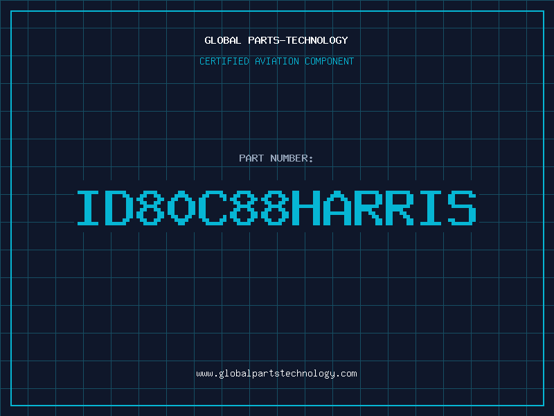 Aviation Part ID80C88HARRIS