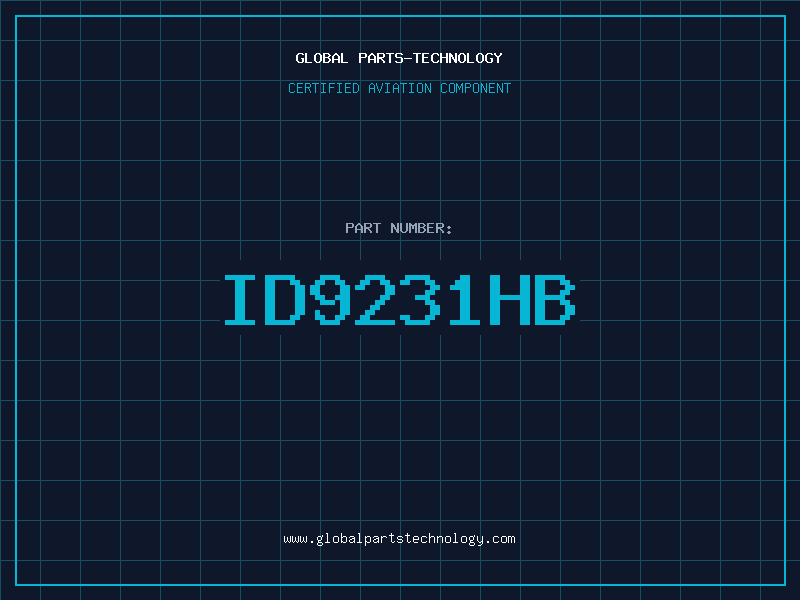 Aviation Part ID9231HB