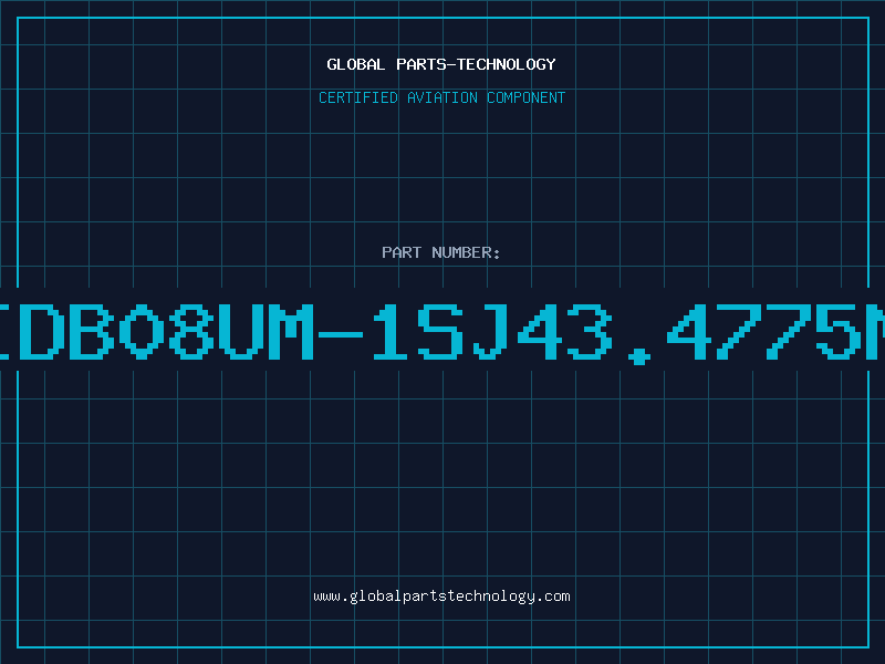 Aviation Part IDB08UM-1SJ43.4775M