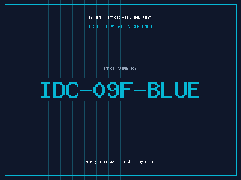 Aviation Part IDC-09F-BLUE