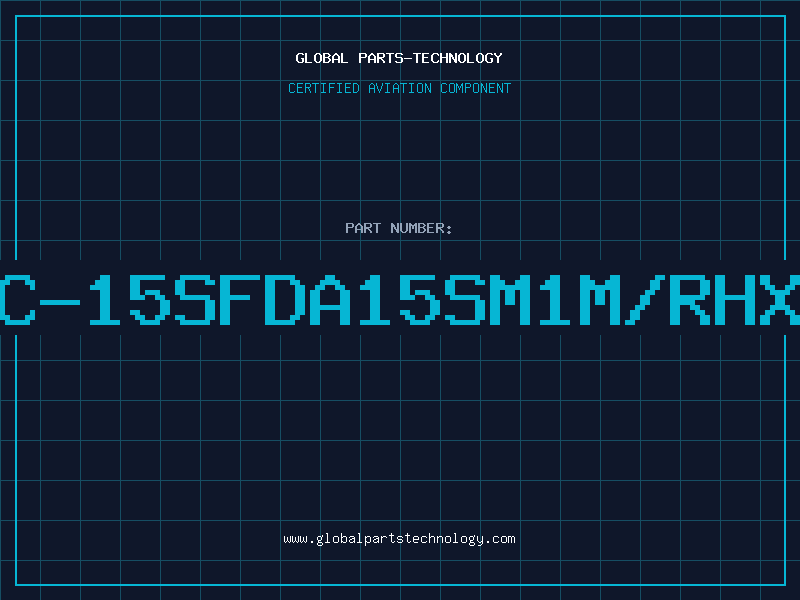 Aviation Part IDC-15SFDA15SM1M/RHXPB