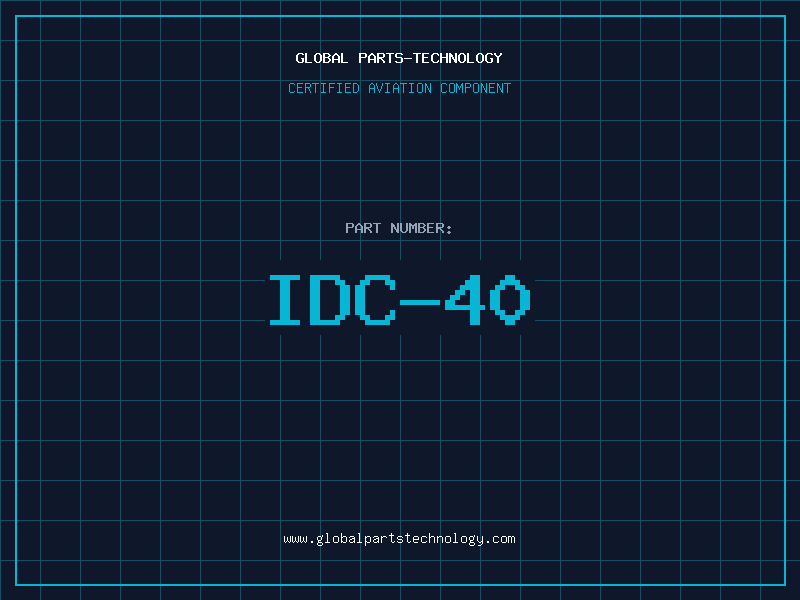 Aviation Part IDC-40