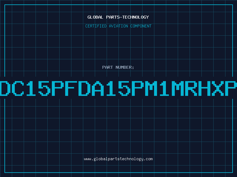 Aviation Part IDC15PFDA15PM1MRHXPB
