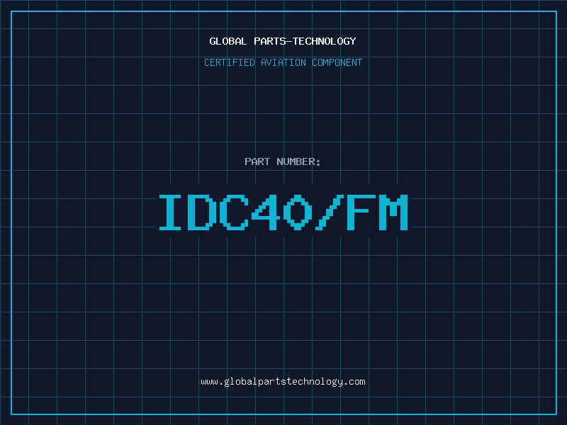 Aviation Part IDC40/FM