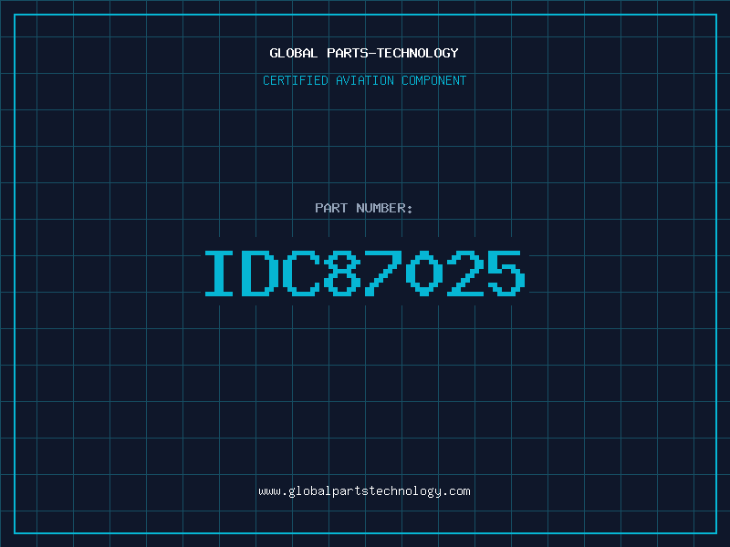 Aviation Part IDC87025
