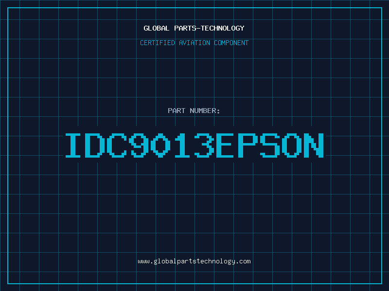 Aviation Part IDC9013EPSON