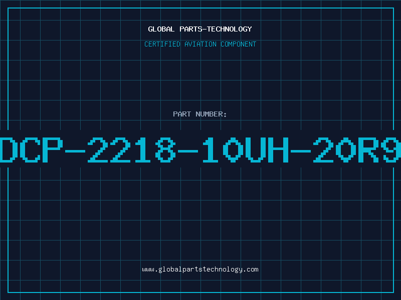 Aviation Part IDCP-2218-10UH-20R96