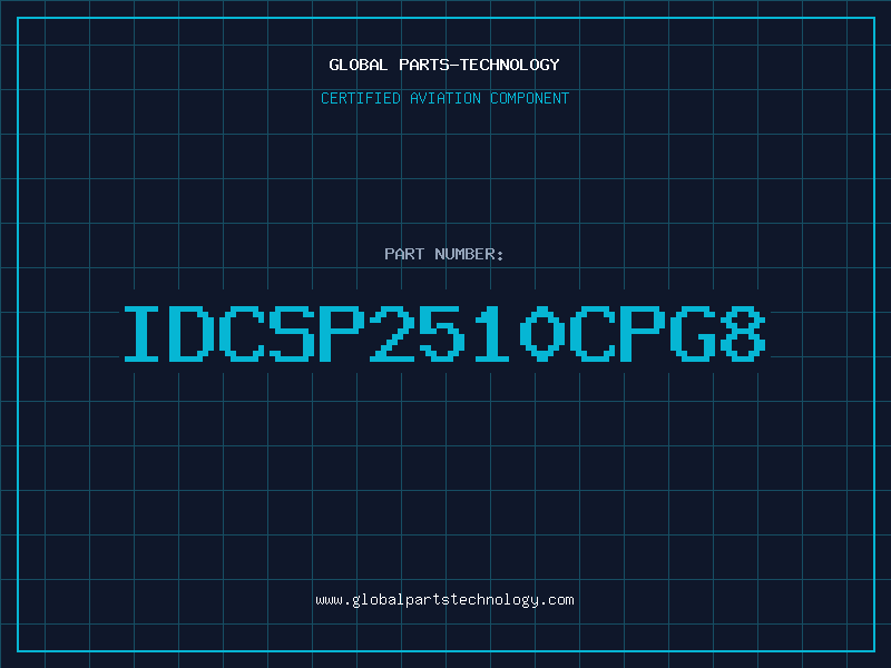 Aviation Part IDCSP2510CPG8