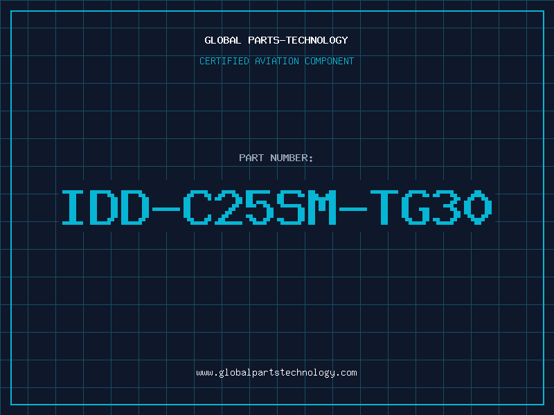 Aviation Part IDD-C25SM-TG30