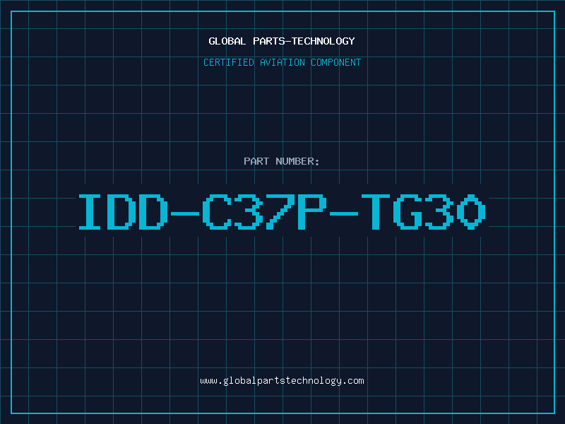 Aviation Part IDD-C37P-TG30