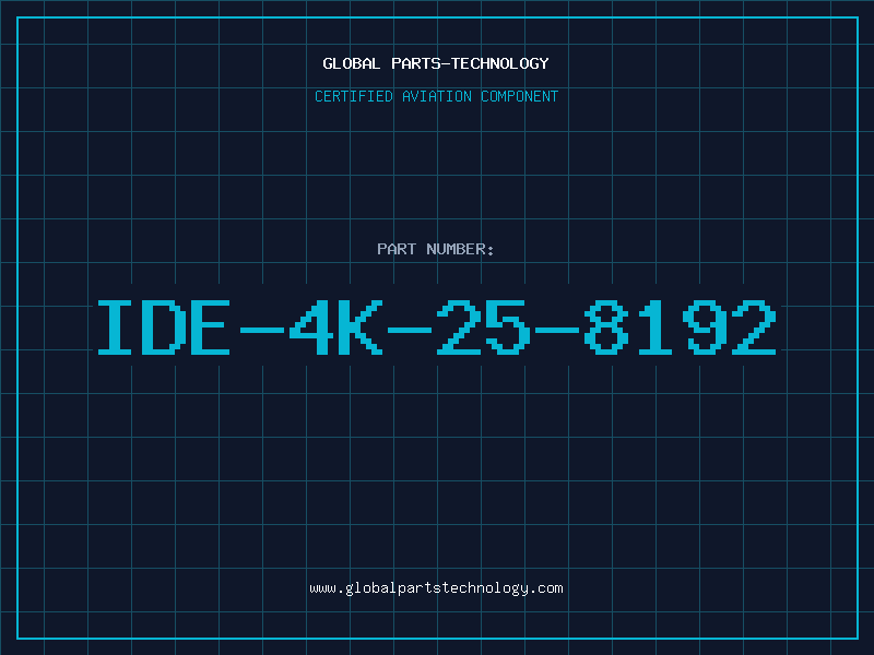 Aviation Part IDE-4K-25-8192