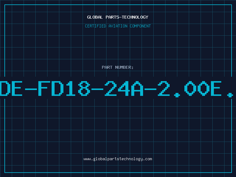 Aviation Part IDE-FD18-24A-2.00E.S