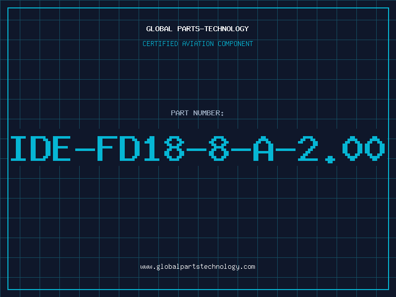 Aviation Part IDE-FD18-8-A-2.00