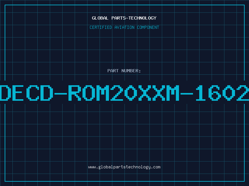 Aviation Part IDECD-ROM20XXM-1602B