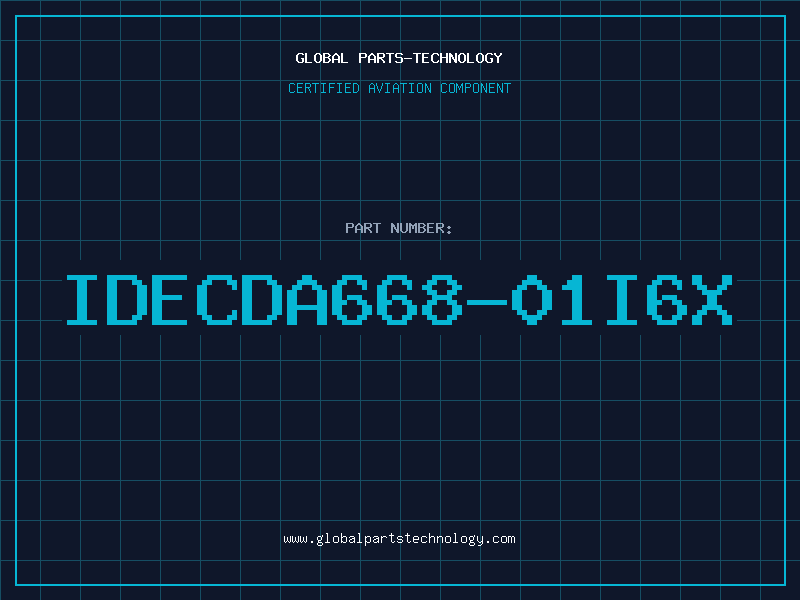 Aviation Part IDECDA668-01I6X