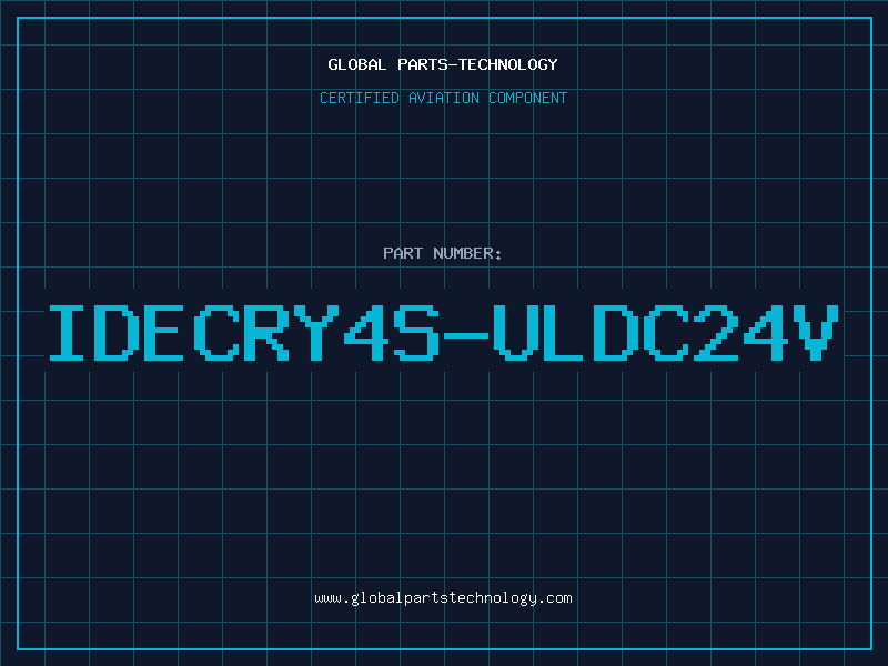Aviation Part IDECRY4S-ULDC24V