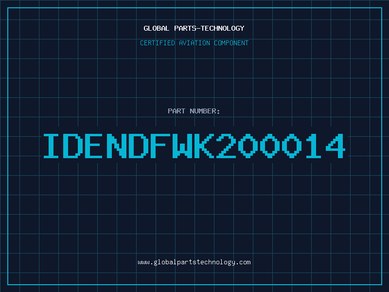 Aviation Part IDENDFWK200014