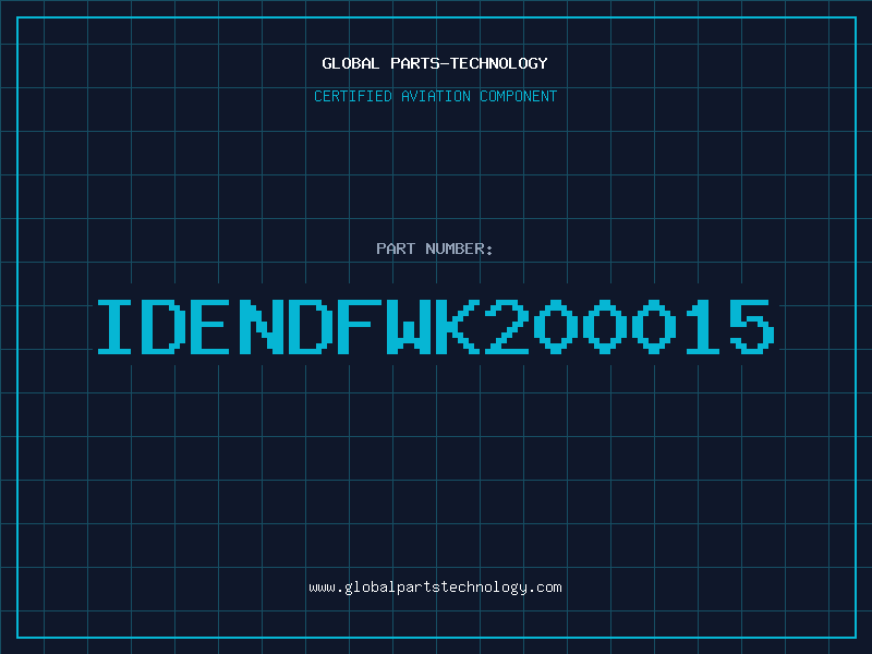 Aviation Part IDENDFWK200015