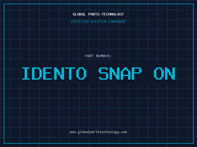 Aviation Part IDENTO SNAP ON