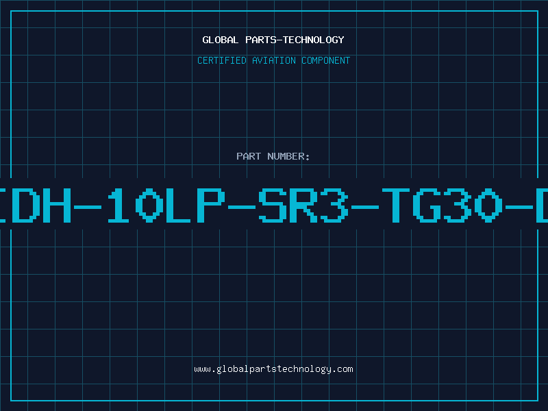 Aviation Part IDH-10LP-SR3-TG30-D