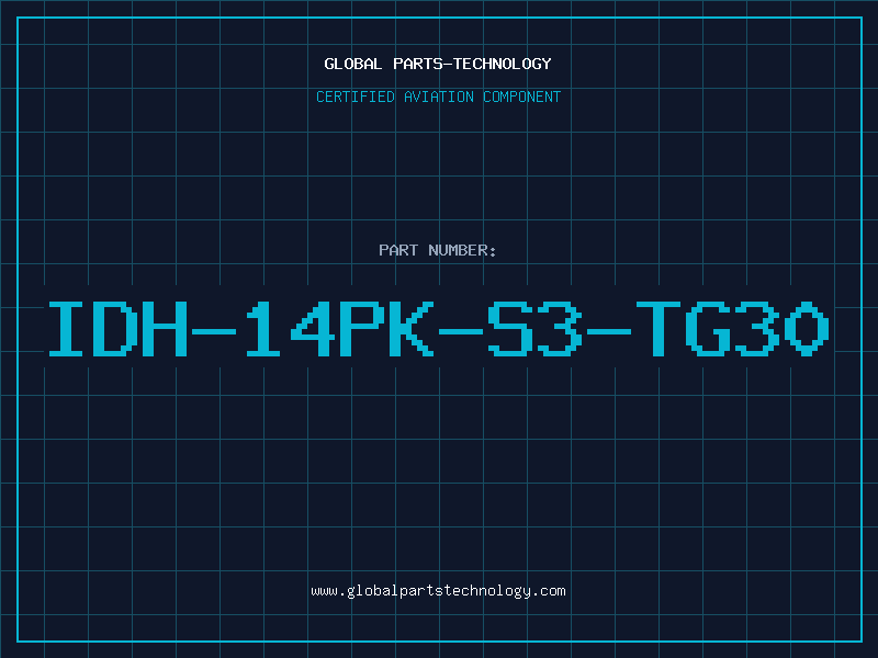 Aviation Part IDH-14PK-S3-TG30