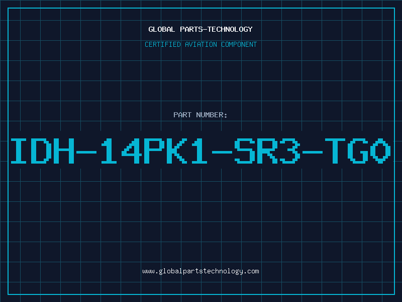Aviation Part IDH-14PK1-SR3-TG0
