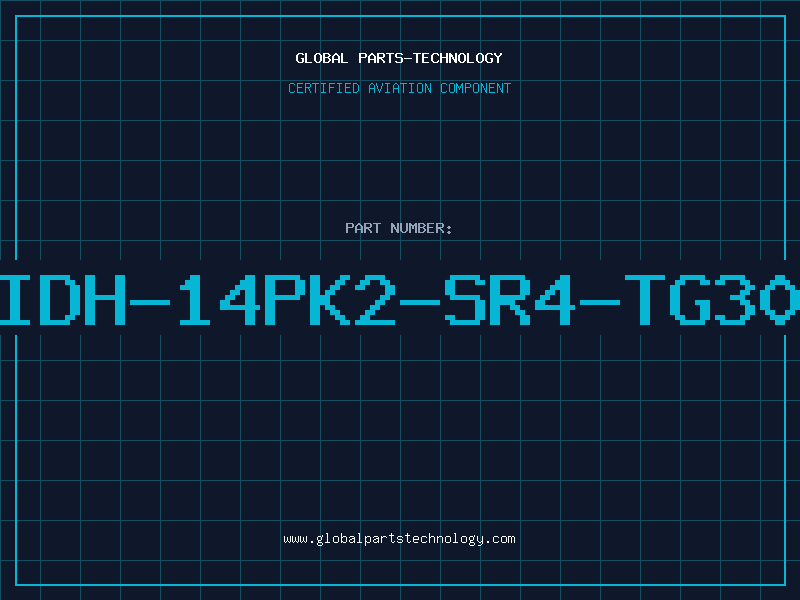 Aviation Part IDH-14PK2-SR4-TG30