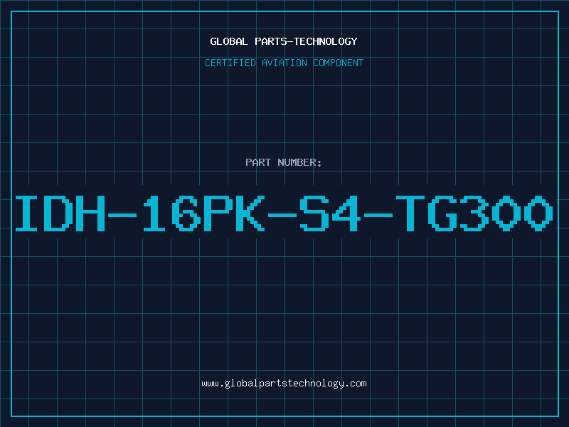 Aviation Part IDH-16PK-S4-TG300