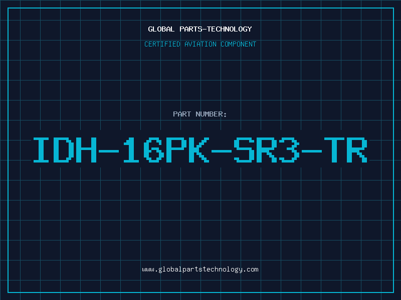 Aviation Part IDH-16PK-SR3-TR